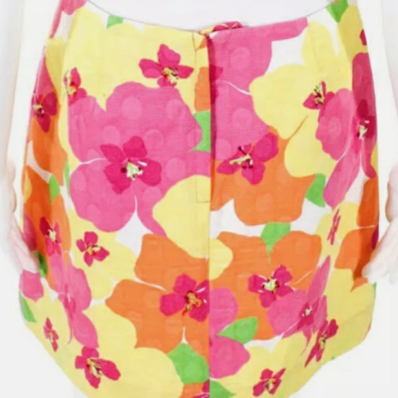 Lilly Pulitzer Hallie Hotty Floral Skirt. NWOT. - Picture 2 of 11